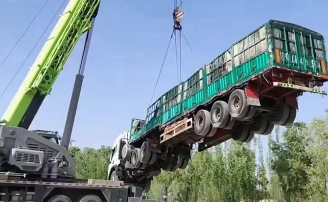 临城道路脱困救援案例